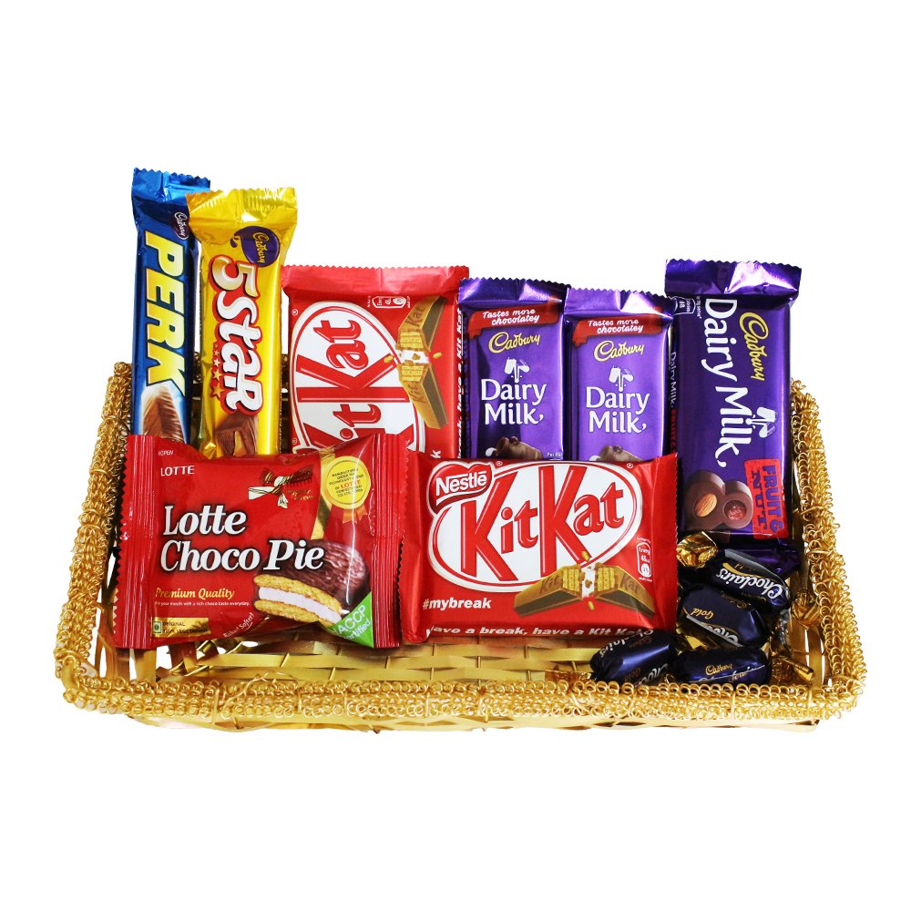 SFU E Com Chocolate Gift Basket I Premium Chocolate Hamper I Chocolate Gift Basket