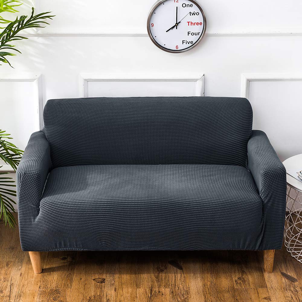 Couverture canape lavable et housse élastique 4 places en grains de maïs pour salon familial