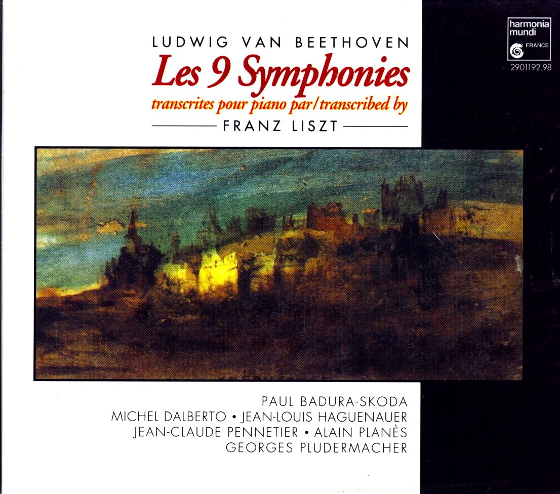 9 Symphonies [Audio CD] Beethoven; Liszt; Dalberto and Planes