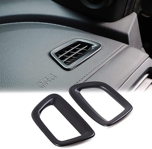 Miniatura 8 de 2 cubiertas de marco de salida de aire superior para Honda Pilot 2016-2022Honda Ridgeline 2017-2023Honda Passport 2019-2023, accesorios ABS (patrón
