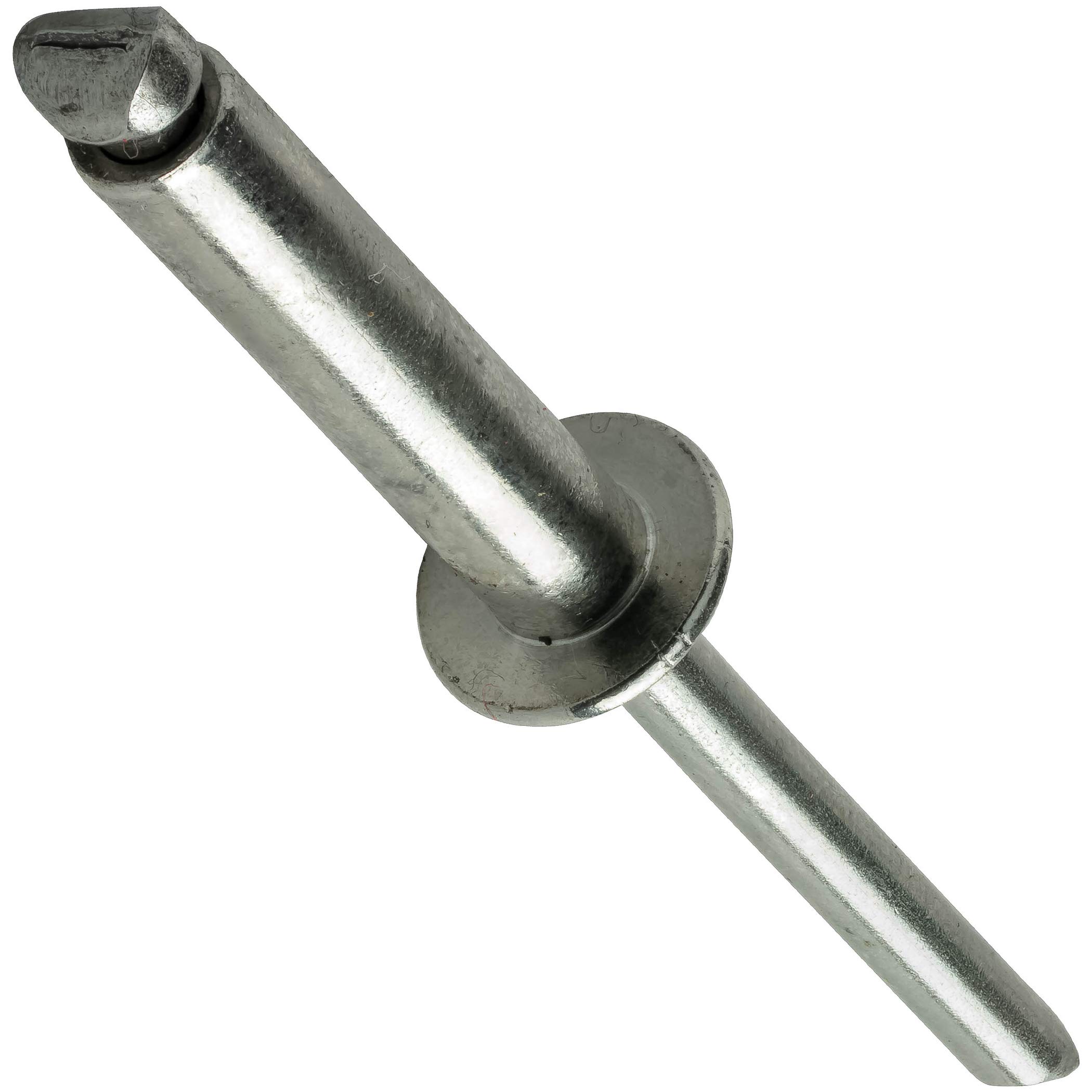 Fastenere Pop Rivets - 3/16" x 7/8" (25pcs) Heavy Duty, Open-End, Stainless Steel, Dome-Head Blind Rivets, Corrosion-Resistant, High Tensile & Shear