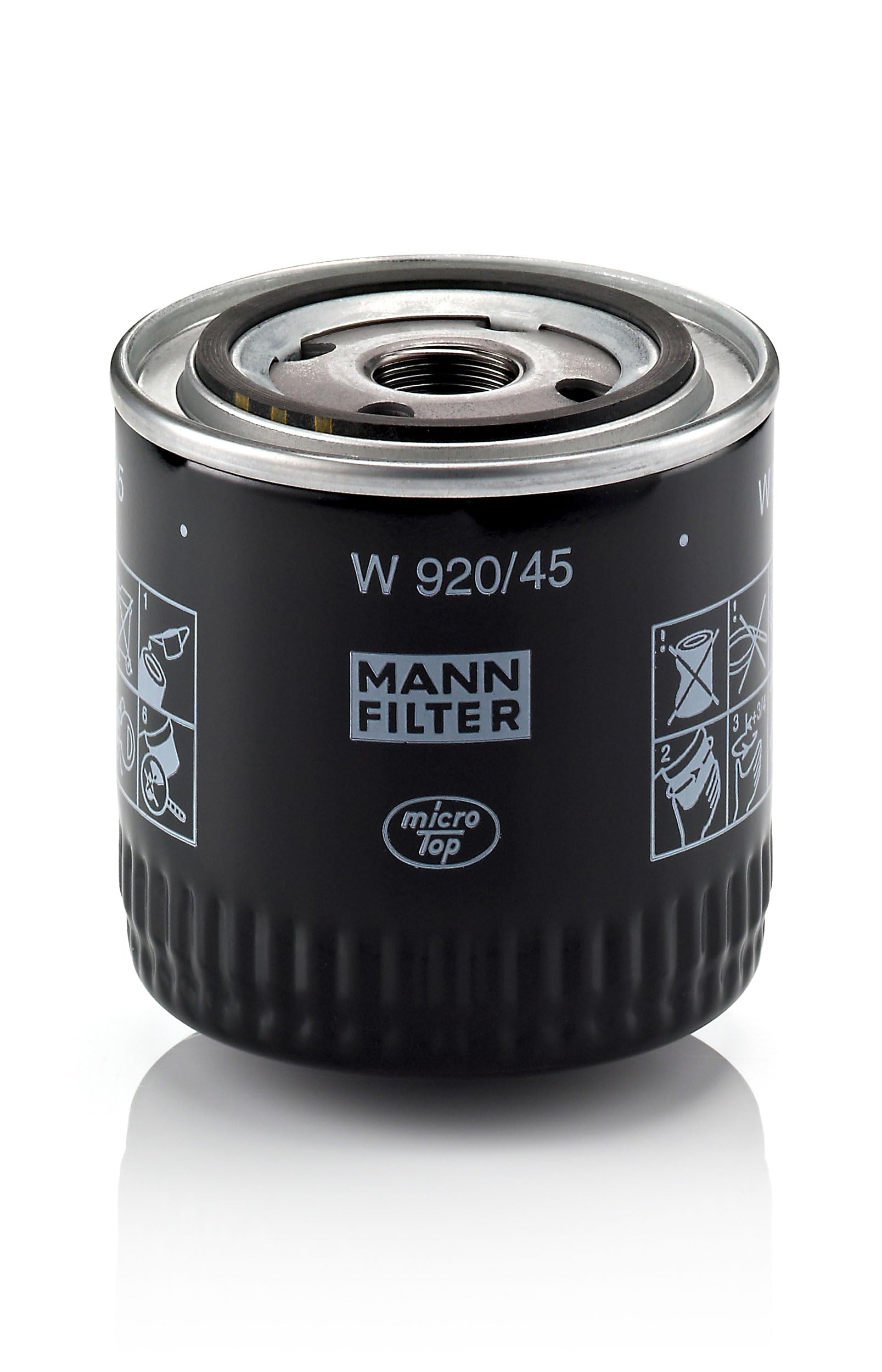 MANN-FILTER W 920/45 Oil Filter - for Cars + Transporters
