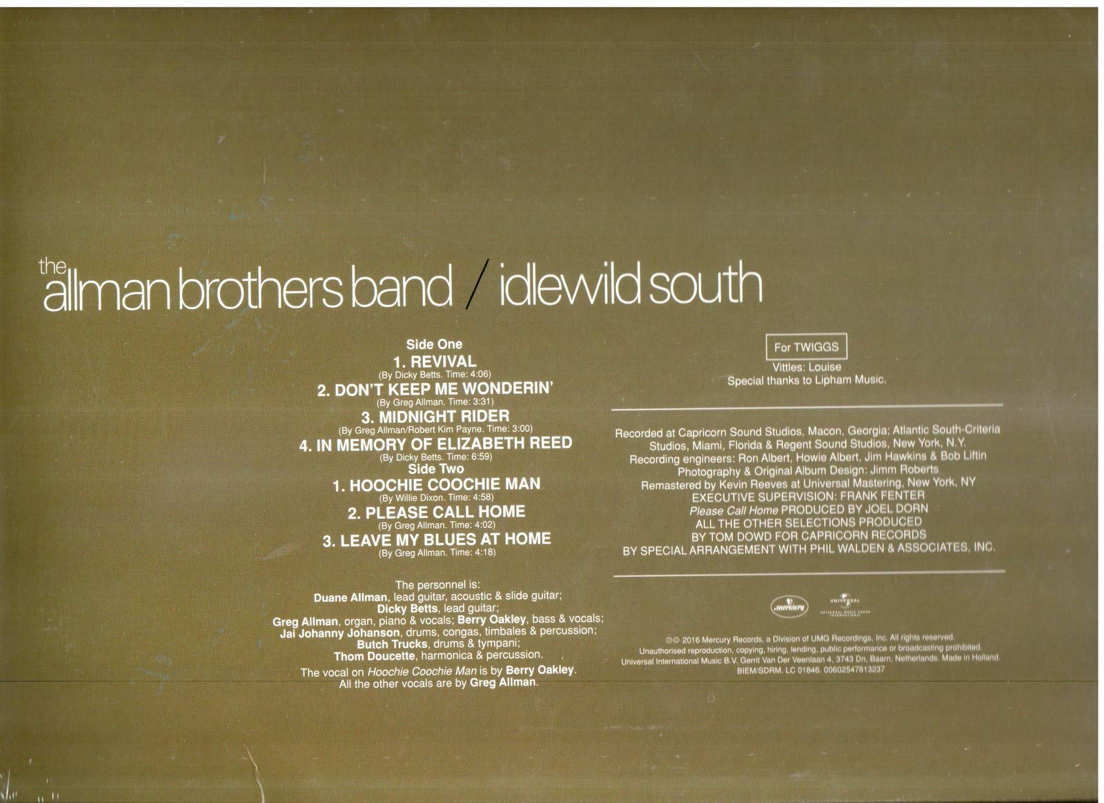 Idlewild South