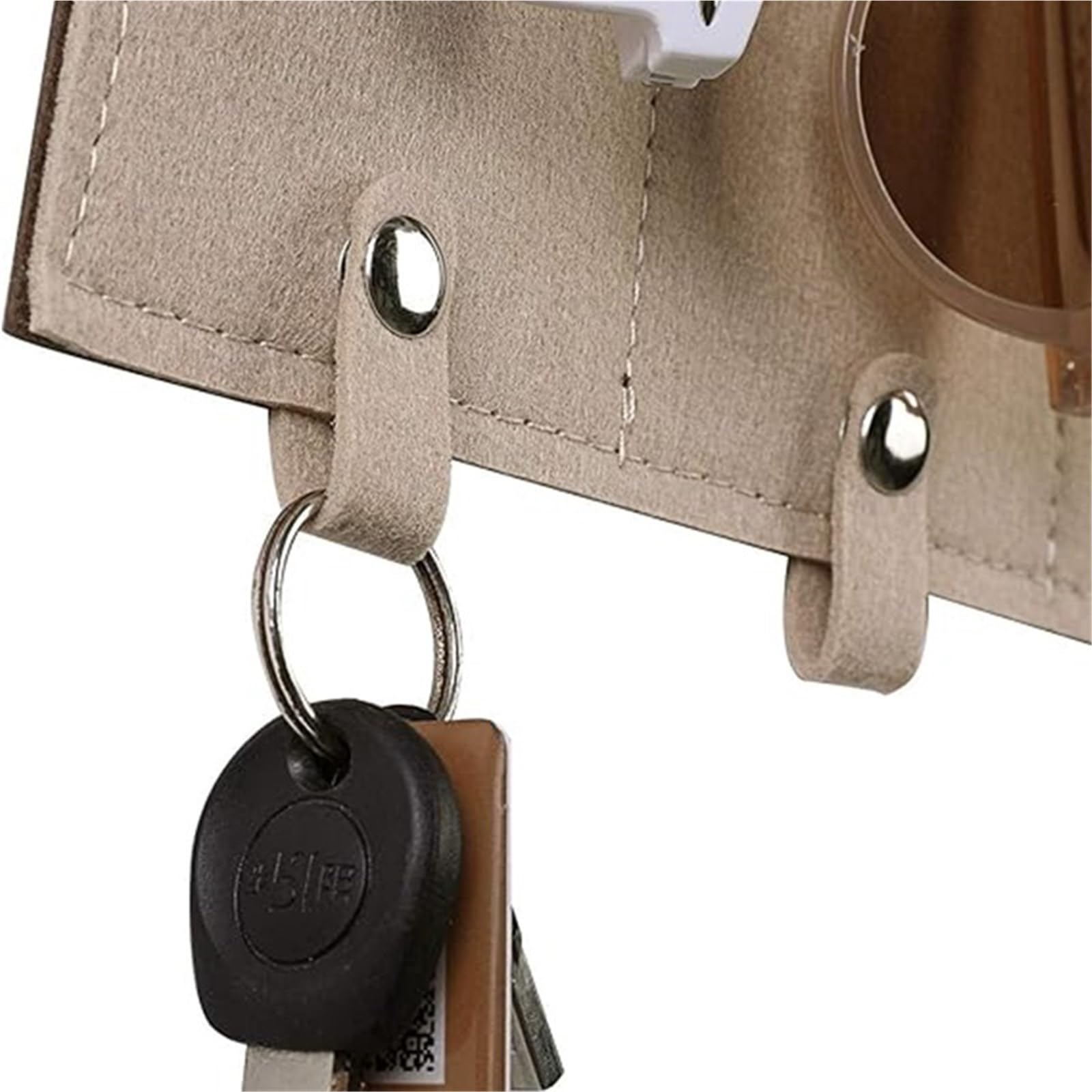 Porta Occhiali Portaocchiali Espositore for Occhiali da Sole Rimovibile E Appeso su Entrambi I Lati Espositore Occhiali(Bruin)