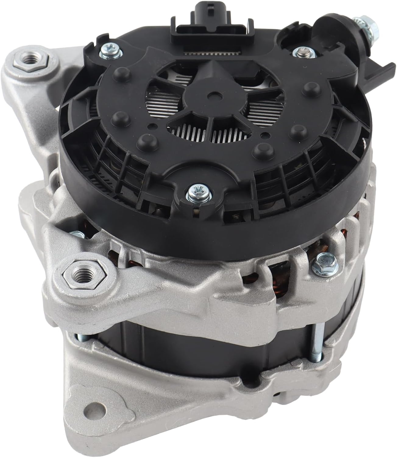 Alternator 120A 12V 6-Groove Pulley Compatible with 2020-2022 Versa L4 1.6L,2020-2023 Kicks L4 1.6L, Replace A005TE0382ZX