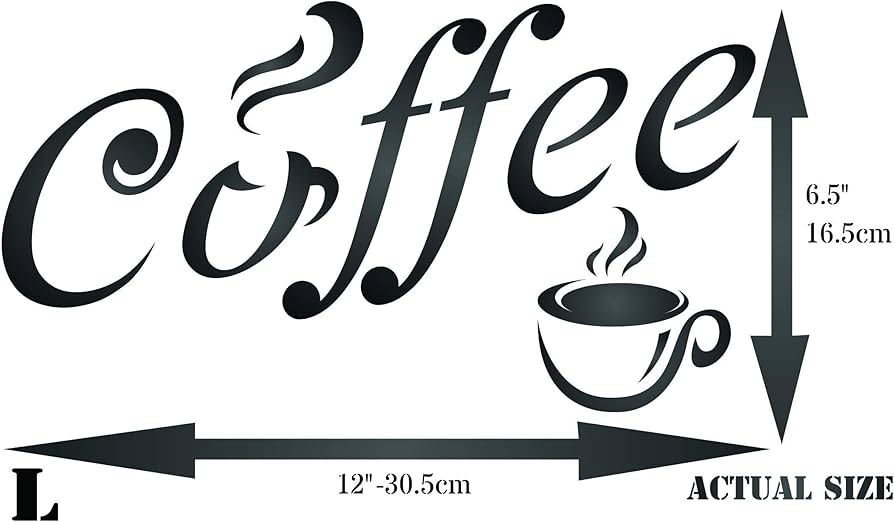 amazon-com-stencils-for-walls-coffee-stencil-12-x-6-5-inch-l-quote-label-sign-word-wall-arts-crafts-sewing