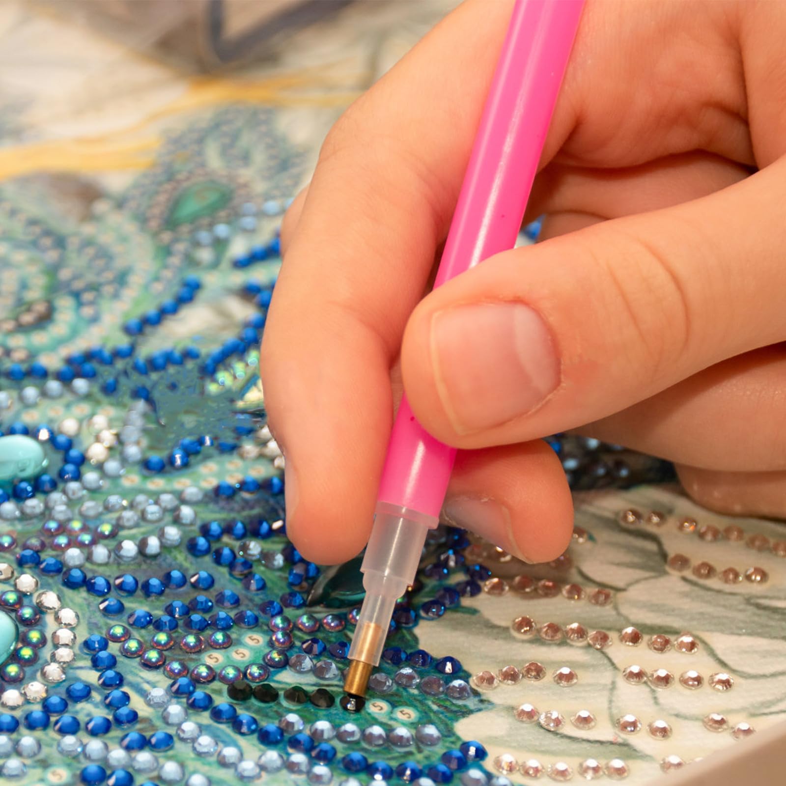 Bolsa de Almacenamiento para Pintura de Gemas, 60 Compartimentos