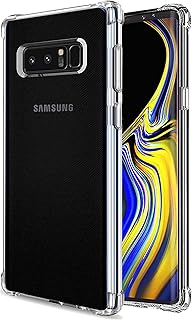 جراب حماية خلفي بوسادة هوائية من السيليكون الناعم المقاوم للصدمات والمضاد للخدش بزاوية للحماية من الصدمات لموبايل سامسونج جالاكسي نوت 8 من ايموديل®