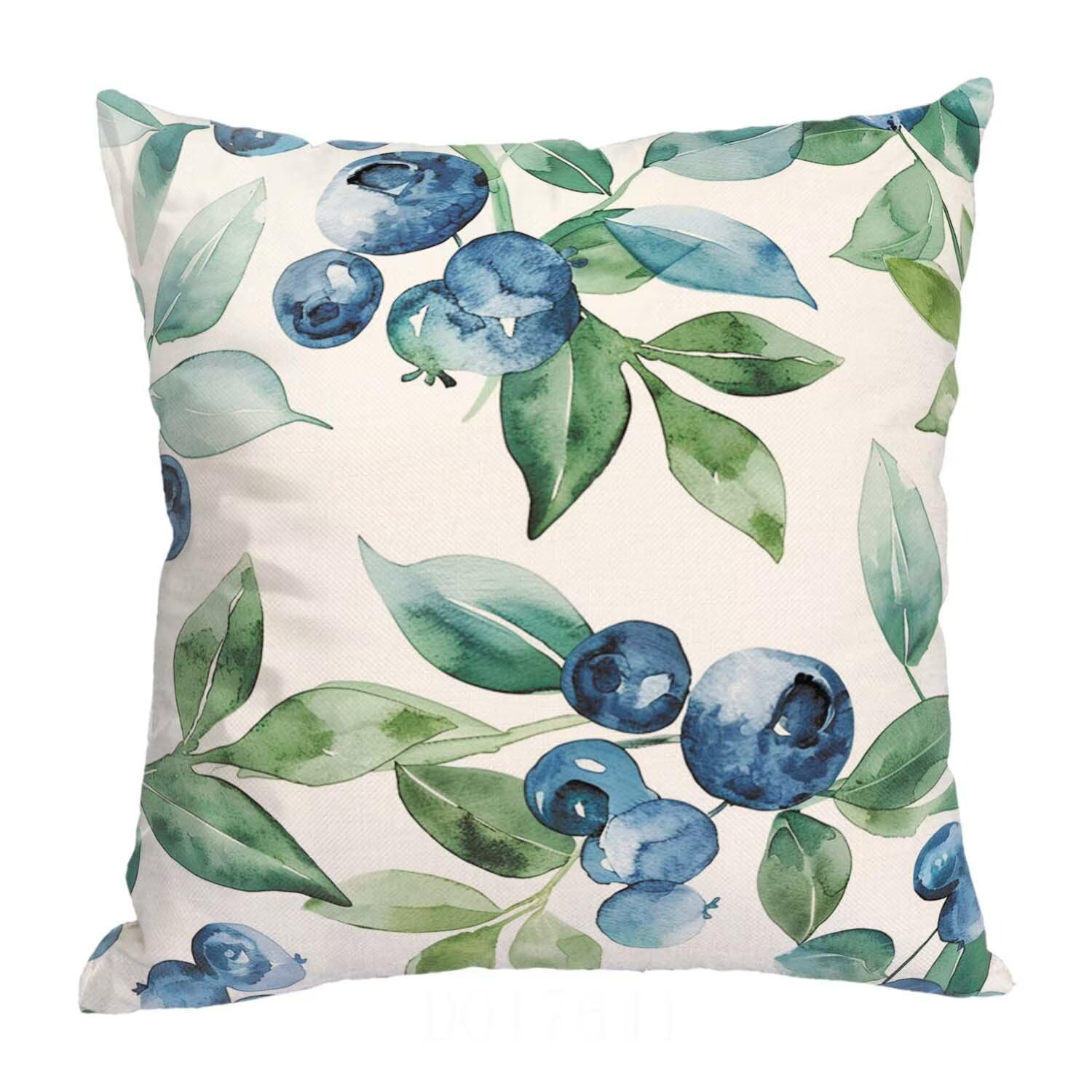 Fundas Cojines SuavesVerde Fundas Cojines Cuadradas Suaves Funda Almohada Cojines Suaves Sillas Jardin para Oficina Jardín Cama Sofá Banco Interior o Exterior Juego de 4 Funda Cojin Azul mu-416