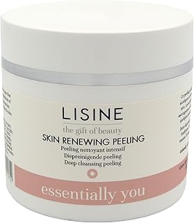 Peeling Nettoyant Intensif Skin Renewing Peeling 100 ml - Soin Visage Peaux Mixtes, Grasses et Impures - Élimine les Cellules Mortes - Purifiant, Antibactérien, Astringent et Blanchissant - LISINE