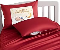 Vista 10 de NTBAY - Fundas de almohada de satén de seda con cremallera para niños pequeños - 2 unidades con cremallera oculta de 13x18 - Fundas de almohada