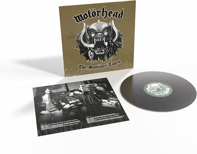 The Manticore Tapes por Motörhead, capa do álbum