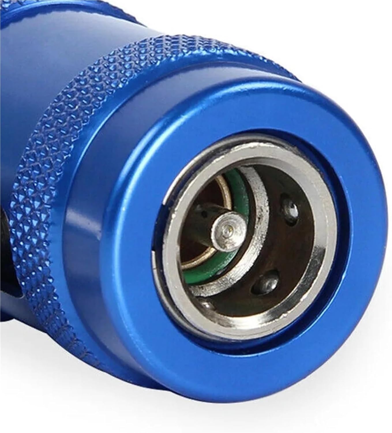 Quick Coupler Adapter Refrigerant 1234YF Manual Quick Coupler M12*1.5 R1234 Refrigerant Joint Filler Transition Joints for Car AC System Evacuation Recharging(R134aAset adjustable)