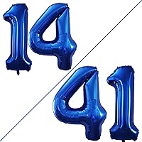 Vista 231 de GOER Globos con el número 80 para decoraciones de fiesta de cumpleaños número 80, globos de helio de aluminio jumbo de 42 pulgadas para 80 Oro rosa