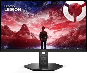 Monitor Gaming Lenovo Legion 27U‑10 27″ 4K UHD (160Hz, IPS, 0.5ms, HDR10, G‑Sync Compatible, FreeSync Premium, HDMI 2.1, ergonómico) – Negro Azabache