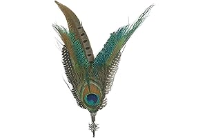 Essence of Europe Gifts Peacock & Pheasant Oktoberfest Hat Feathers