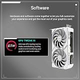 ASUS Dual Radeon RX 9060 XT 16GB GDDR6 White Edition (PCIe 5.0, 16gB GDDR6, HDMI 2.1b, DisplayPort 2.1a, 2.5-slot design, Axial-tech fan design, 0dB technology, and more) - 7