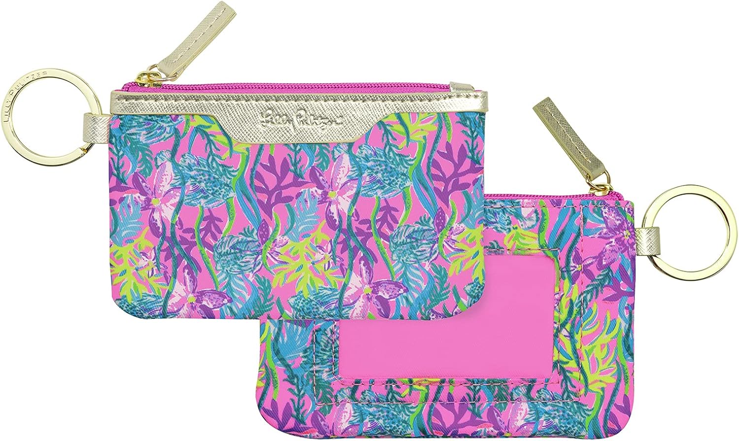 Key Id Case Catch the Wave Lilly Pulitzer ID Cases Card & ID Cases Women