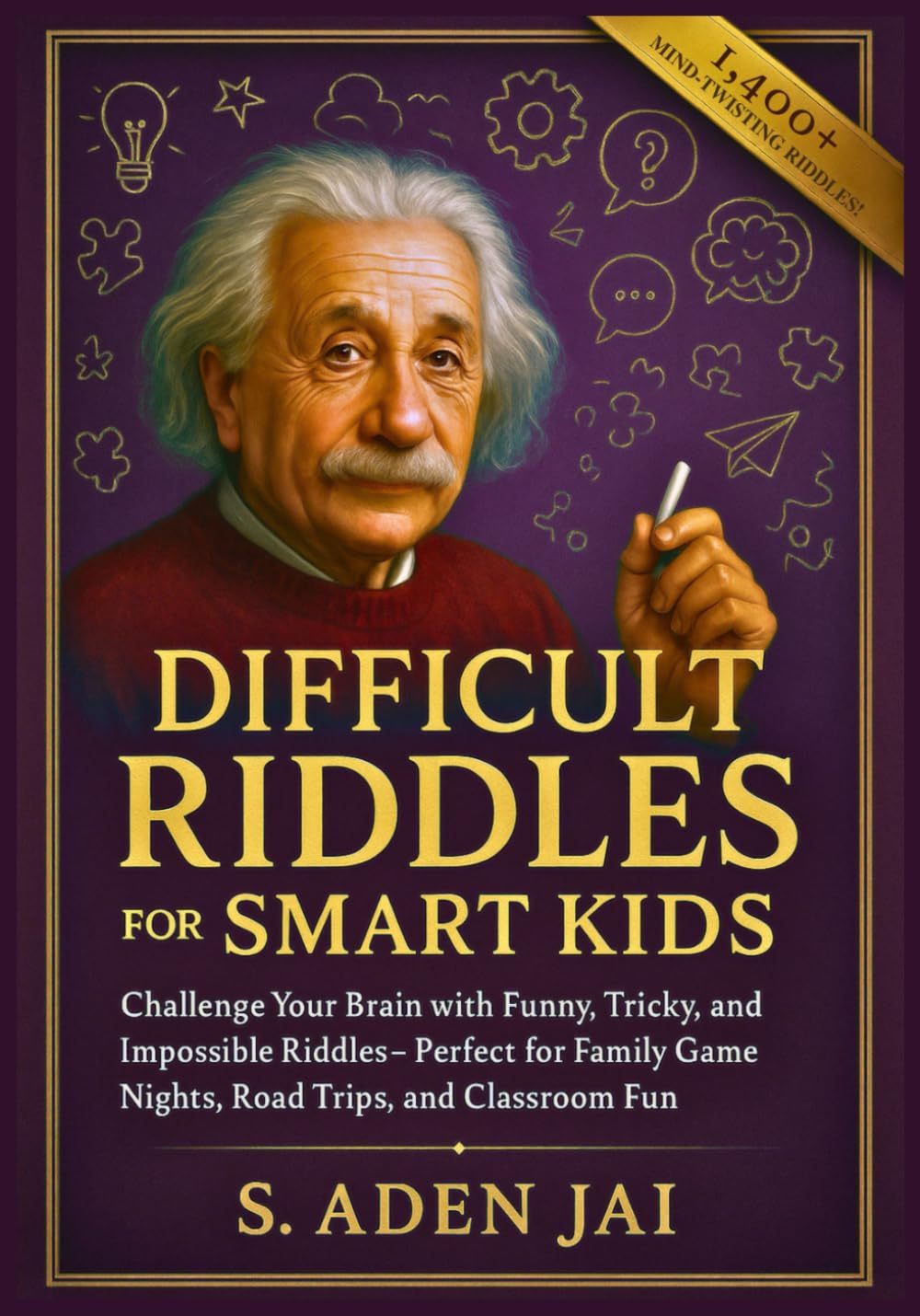 DIFFICULT RIDDLES FOR SMART KIDS: Challenge Your Brain with Funny, Tricky, and Impossible Riddles - Perfect for Family Game Nights, Road Trips, and ... • TRIVIA • WEIRD FACTS • BRAIN CHALLENGES)
