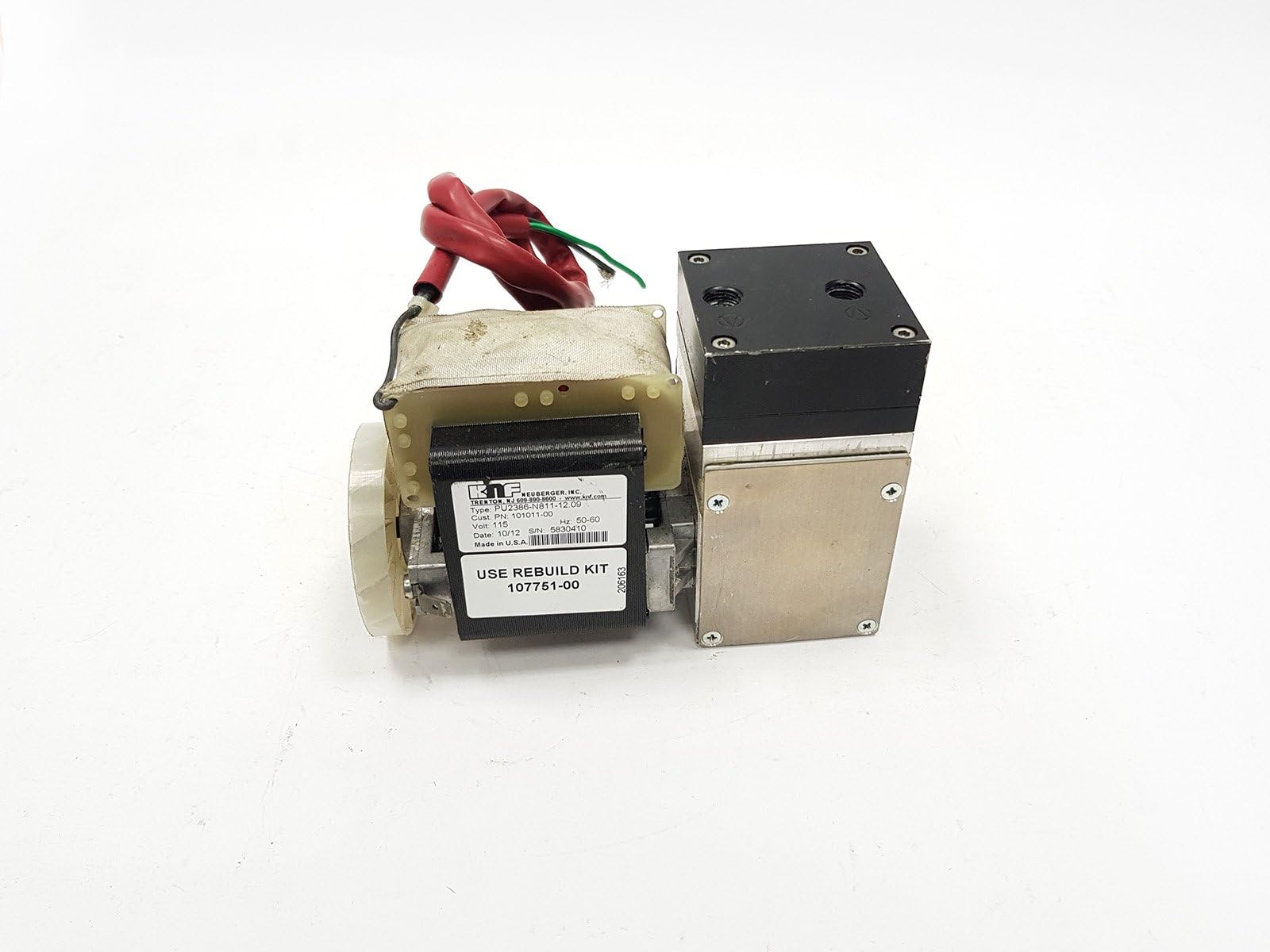NEW KNF PU2386-N811-12.09 REPLACEMENT VACUUM PUMP ASSEMBLY 115V-AC D559503