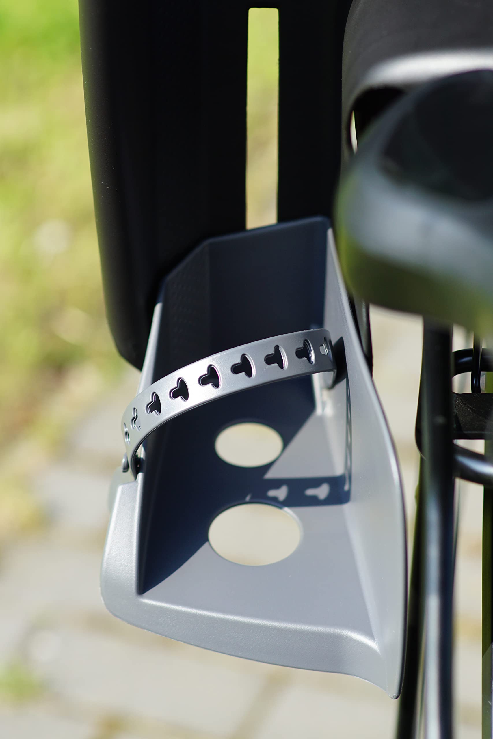 Polisport Bilby Rs Siège vélo enfant, noir, taille unique