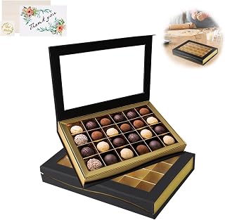 Black Leere Schokoladen-Geschenkboxen
