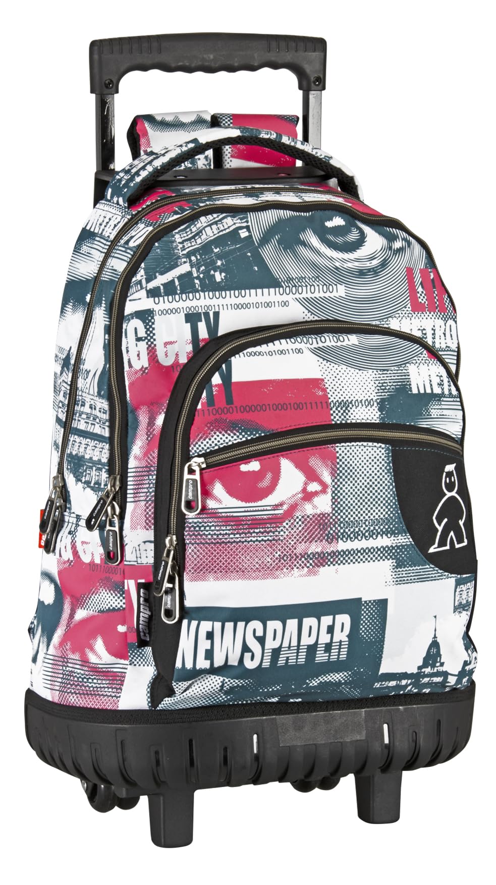 Zaino Junior porta computer con ruote Compact Campro Indiana Perona 58849