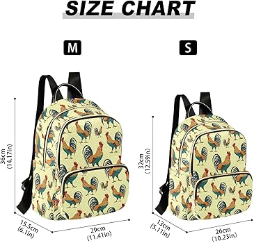 Amazon.co.jp: [SUKAU] ミニリュック 庭鳥柄 かわいい レディース 