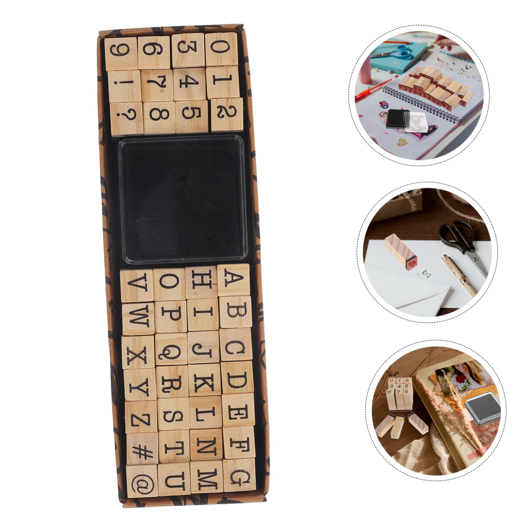 200pezzi Timbri Retro Per Timbri Scrapbooking e Te Per Etichette e Biglietti Handmade