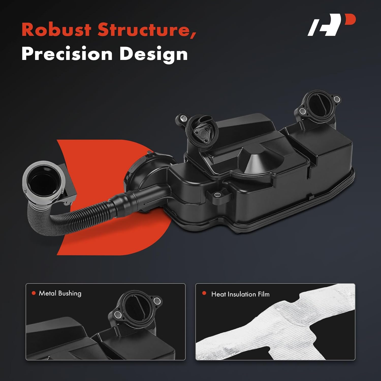 A-Premium Engine Oil Separator Assembly Compatible with 2011-2016 Ford F350 F450 F550 Super Duty 6.7L V8 Powerstroke Diesel, With Sensor PCV CCV Vent Valve Engine Crankcase, Replace# DC3Z6A785C