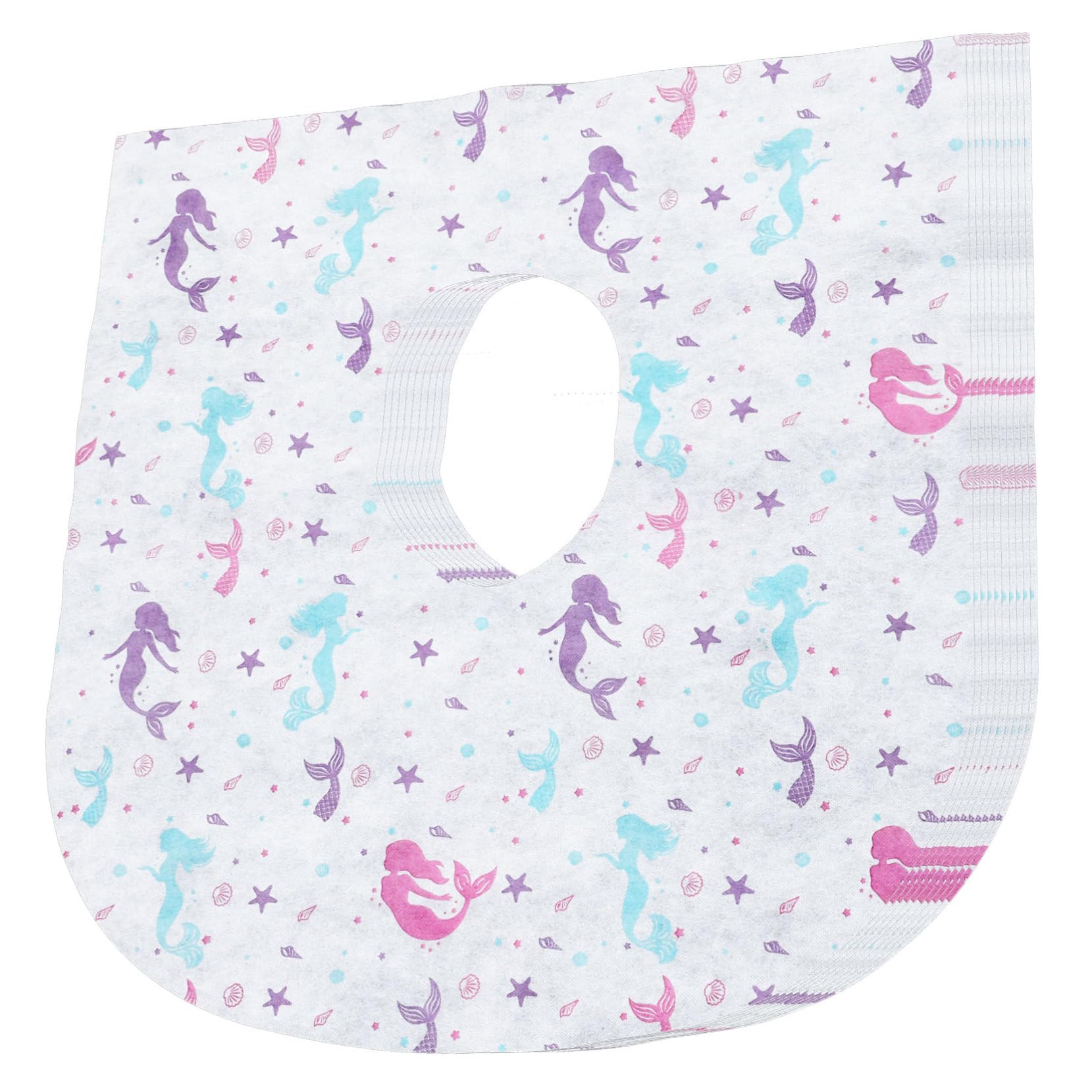 IWOWHERO Hotel Travel Toilet Seat Pads 10pcs Disposable Covers Non-Woven Fabric Gentle Comfortable