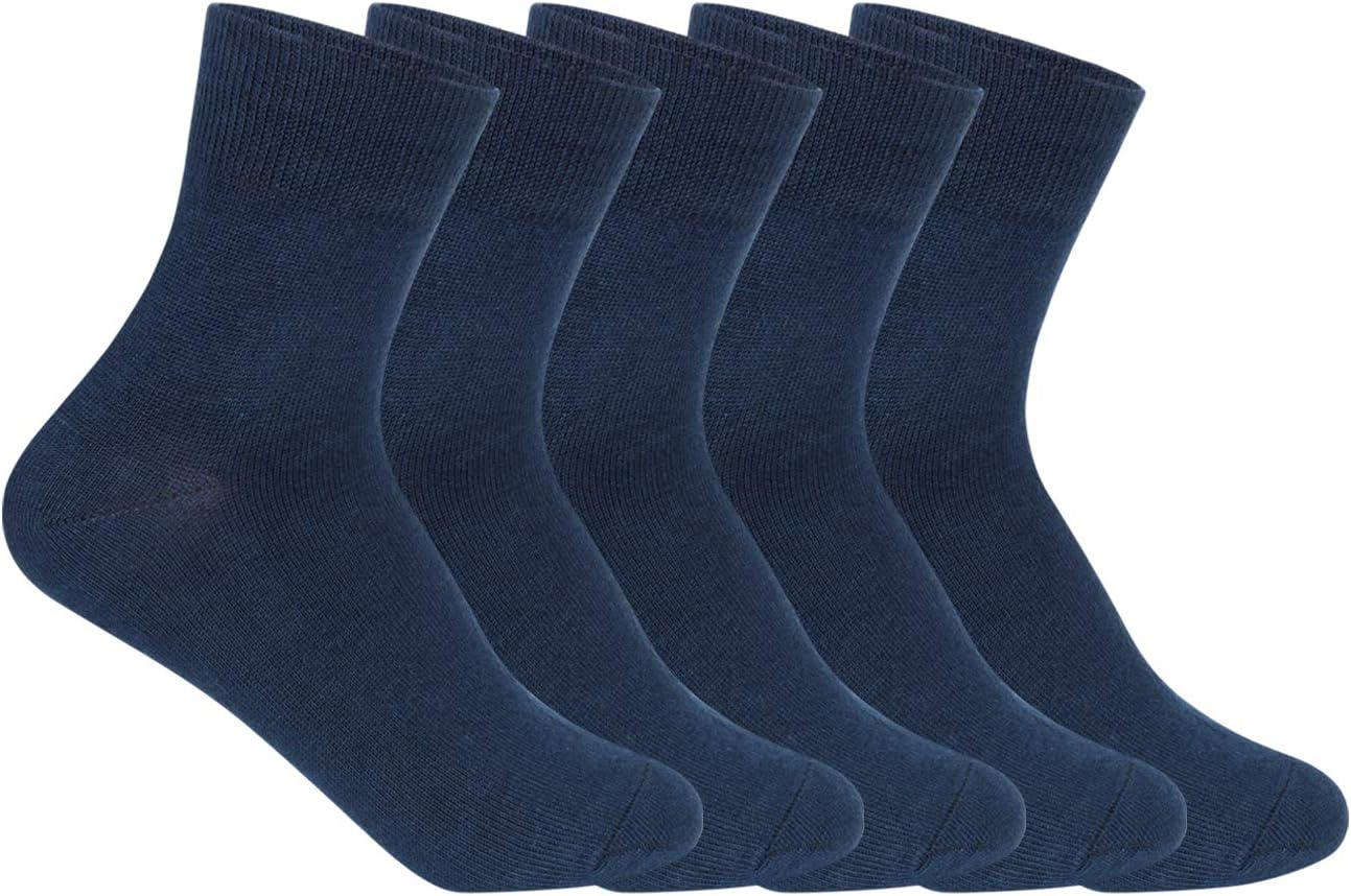 SupersoxAnkle White School Uniform Socks for Kids, Made with Breathable, Anti Odour & Moisture Absorbent Cotton with a Extra Durable Welt, Ideal For All Day Wear