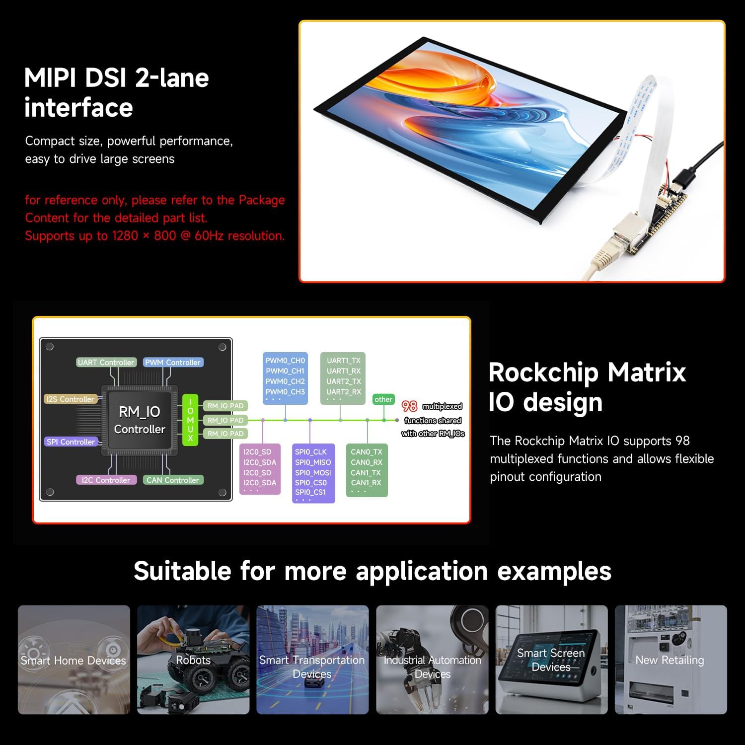 Waveshare Luckfox Lyra Plus RK3506G2 Linux Micro Development Board, Integrates Tripe-core ARM Cortex-A7 and ARM Cortex-M0 Processors, with Ethernet Port, Without Header