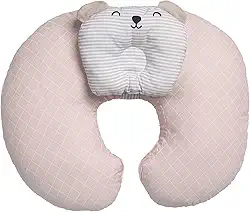 Papi Textil Almofada De Amamentação C/Travesseiro Papi Friends 62 Cm X 50Cm Contem 02 Peças