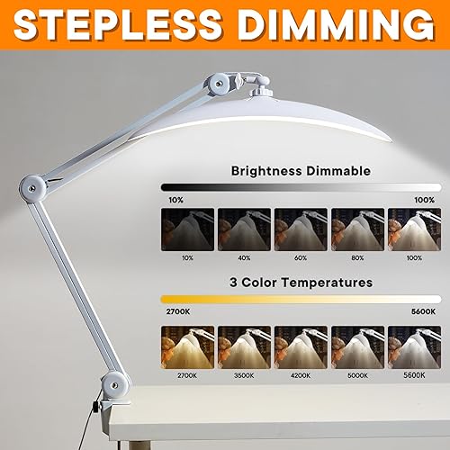 Miniatura 6 de Lámpara de escritorio Flodable con forma de barco para escritura de lectura de tareas