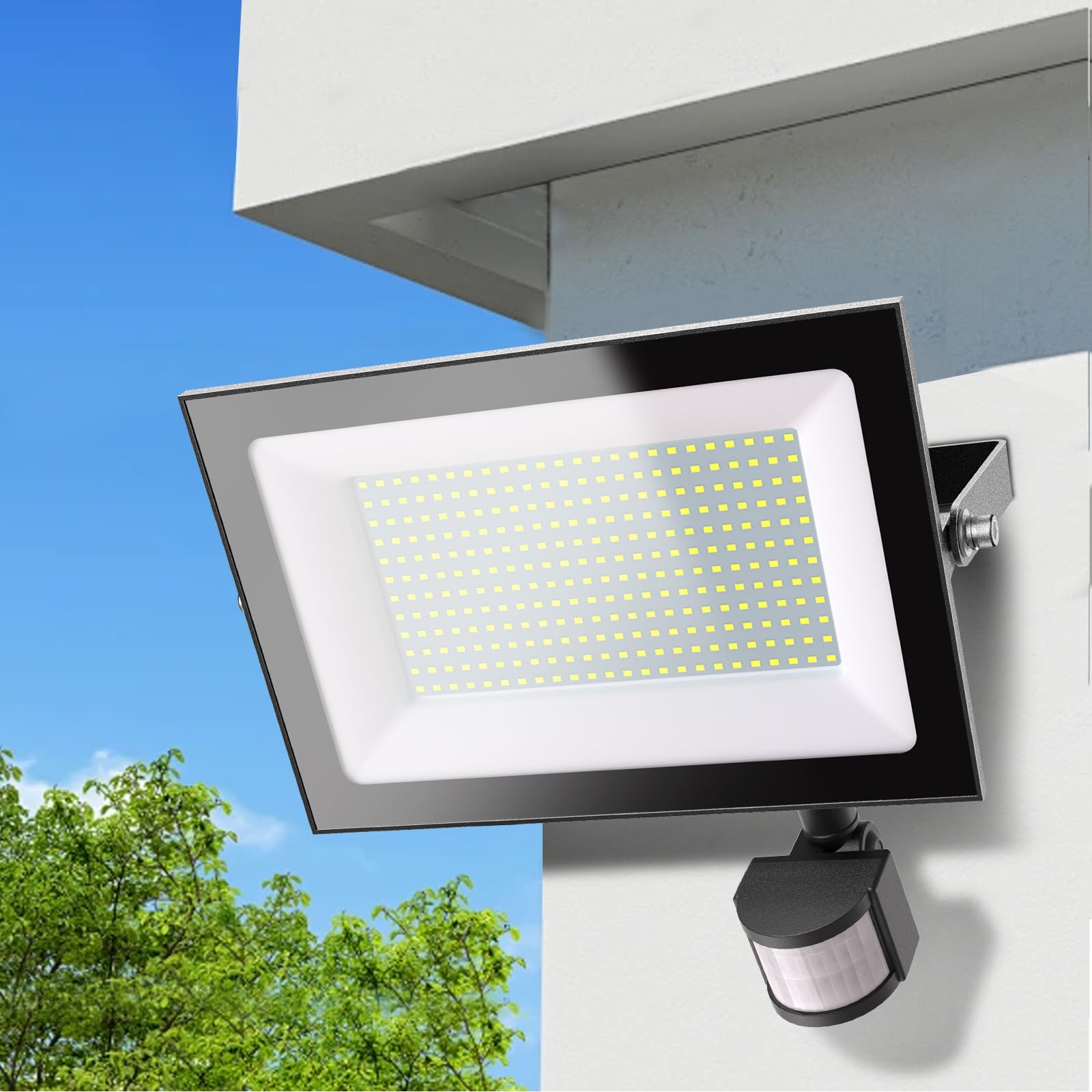 Amazon.co.jp : Linke 150W センサーライト 屋外 コンセント式 15000