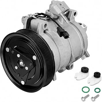 AC Compressor Clutch Assembly, One Plug Replacement Unit for 2.4L AC System