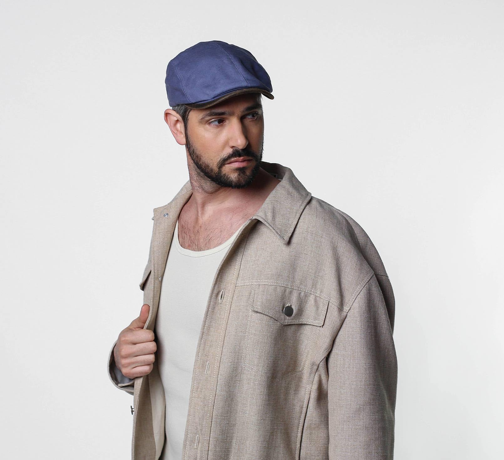 Flatcap, Schiebermütze, Newsboy Cap Napoli Rando