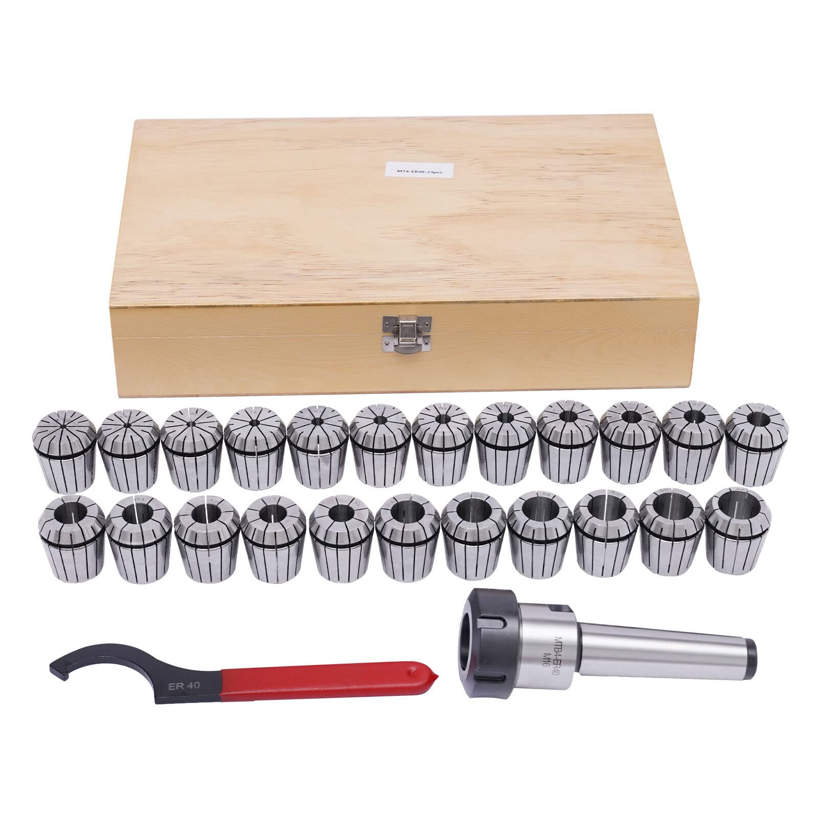 Lot de 23 pinces de serrage ER40 4-26 mm