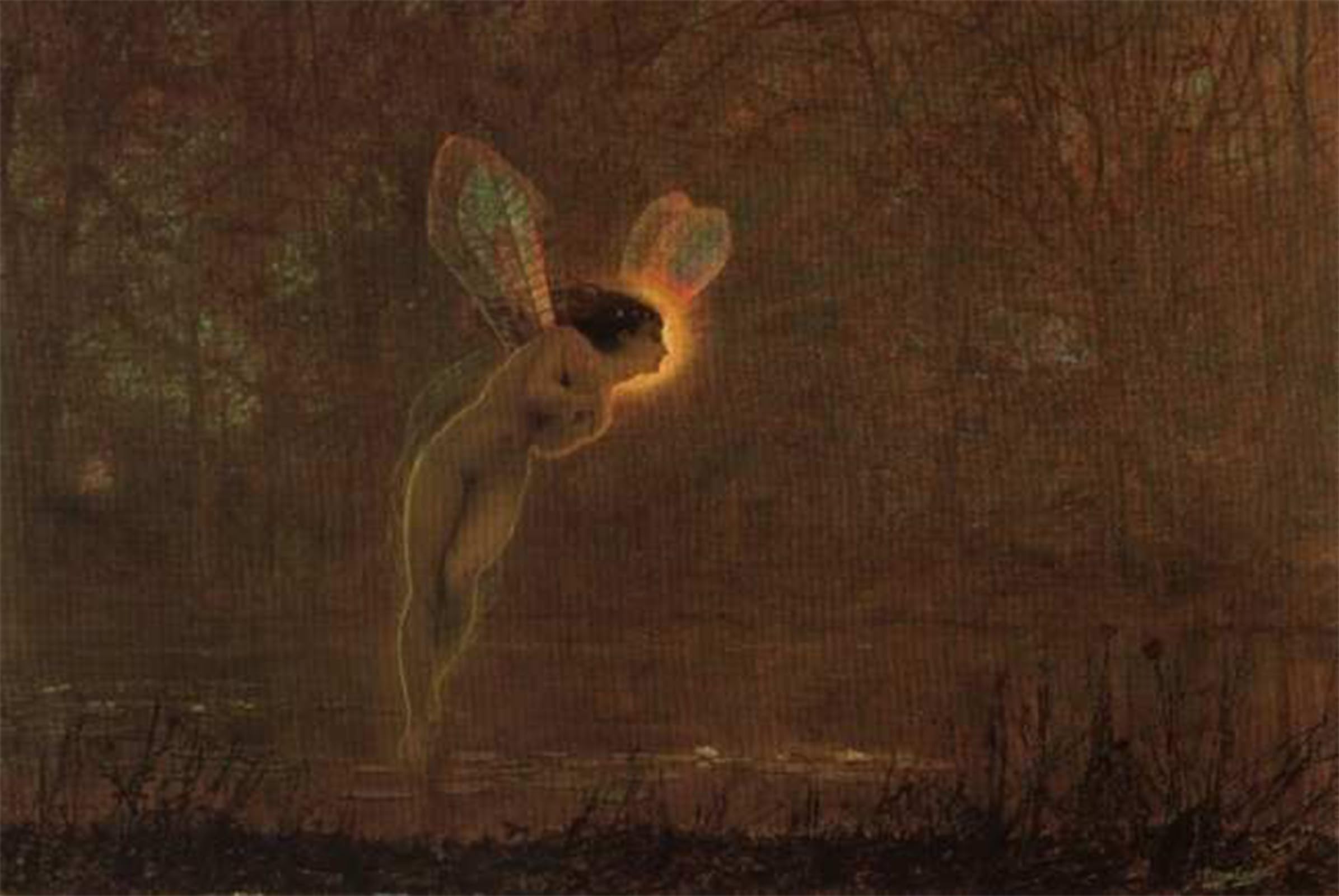 Tableau Grimshaw Iris ou Midsummer Night décoration chambre 60x90 - 5