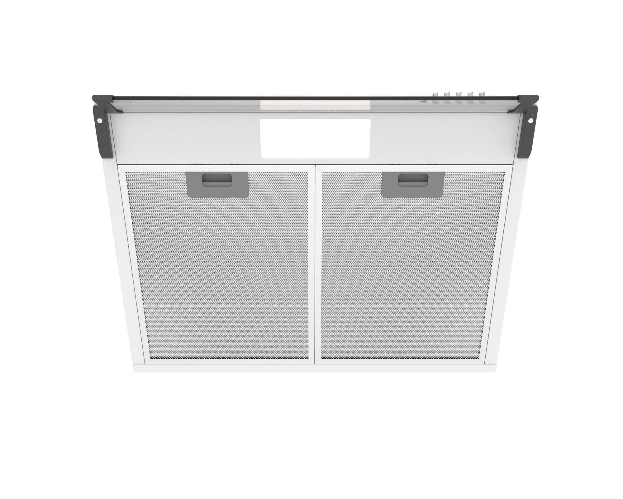 CATA | Campana extractora de cocina | Modelo LF-2060 WH | Campana Convencional | 3 Niveles de Potencia | Capacidad de 195 5m3/h | Clase de Eficiencia Energética C, One size
