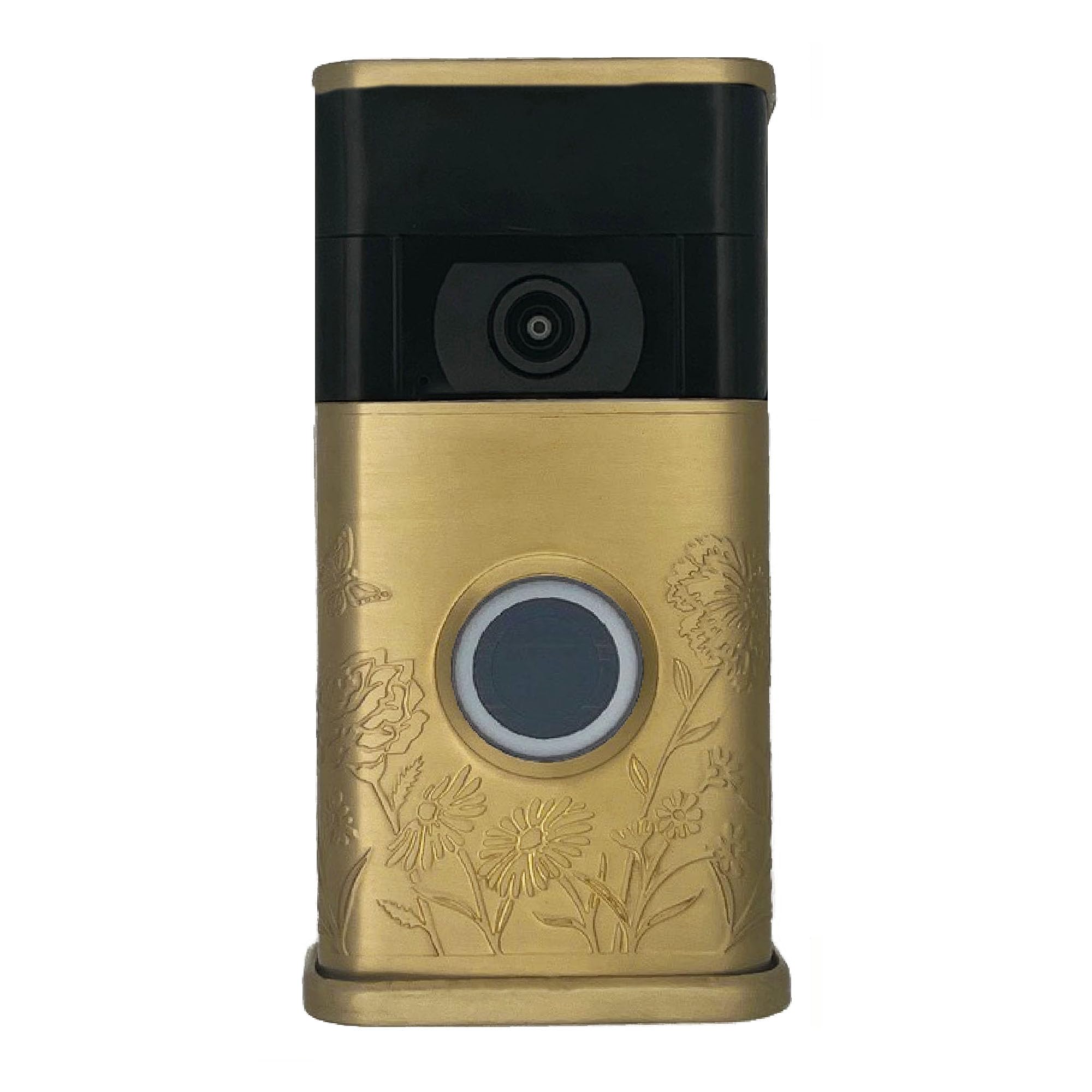 Garden Video Doorbell Cover (Ring 2nd Generation Compatible) (Brass)