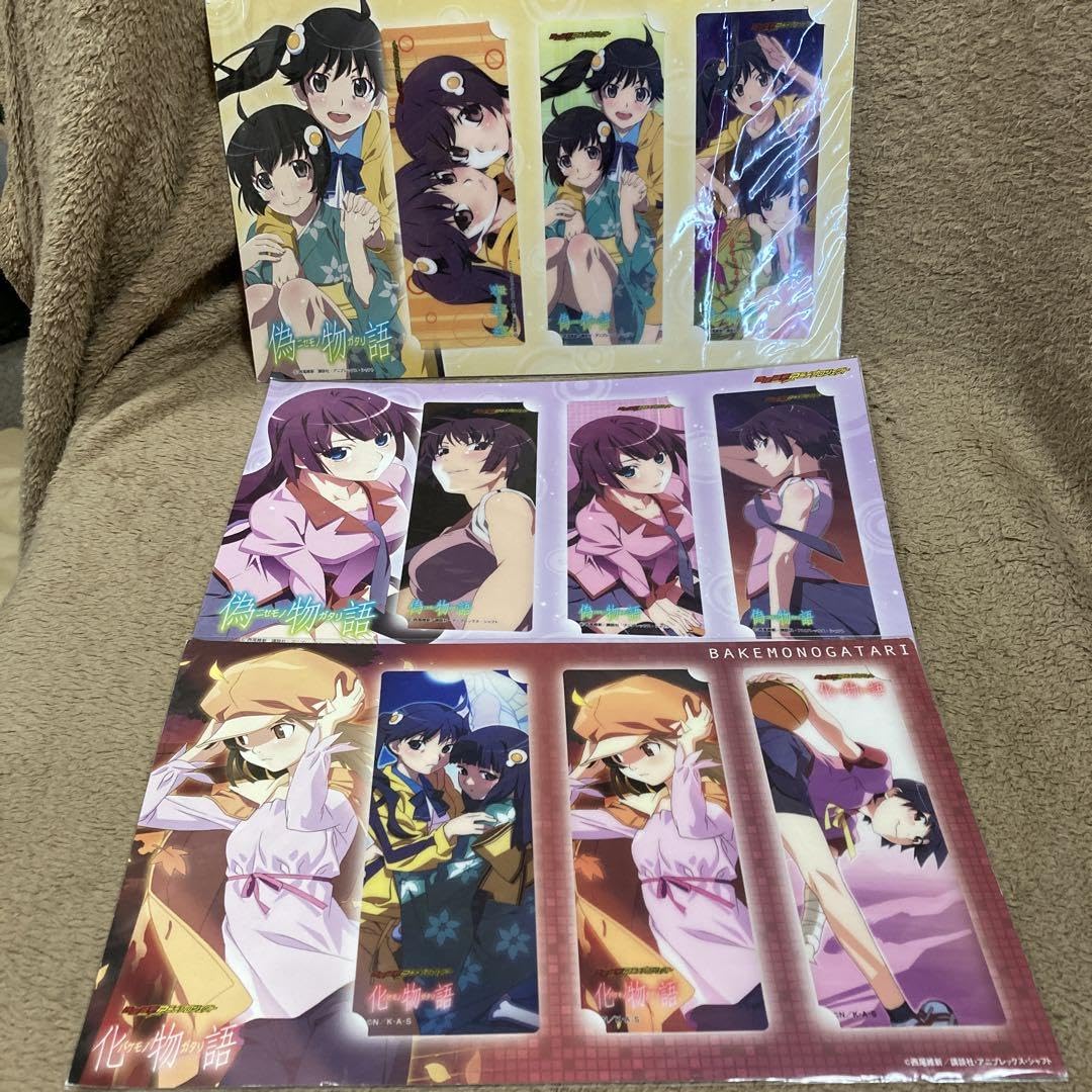 美品   偽物語 物語〉シリーズ ノーブルアート／偽物語: キャラグッズ