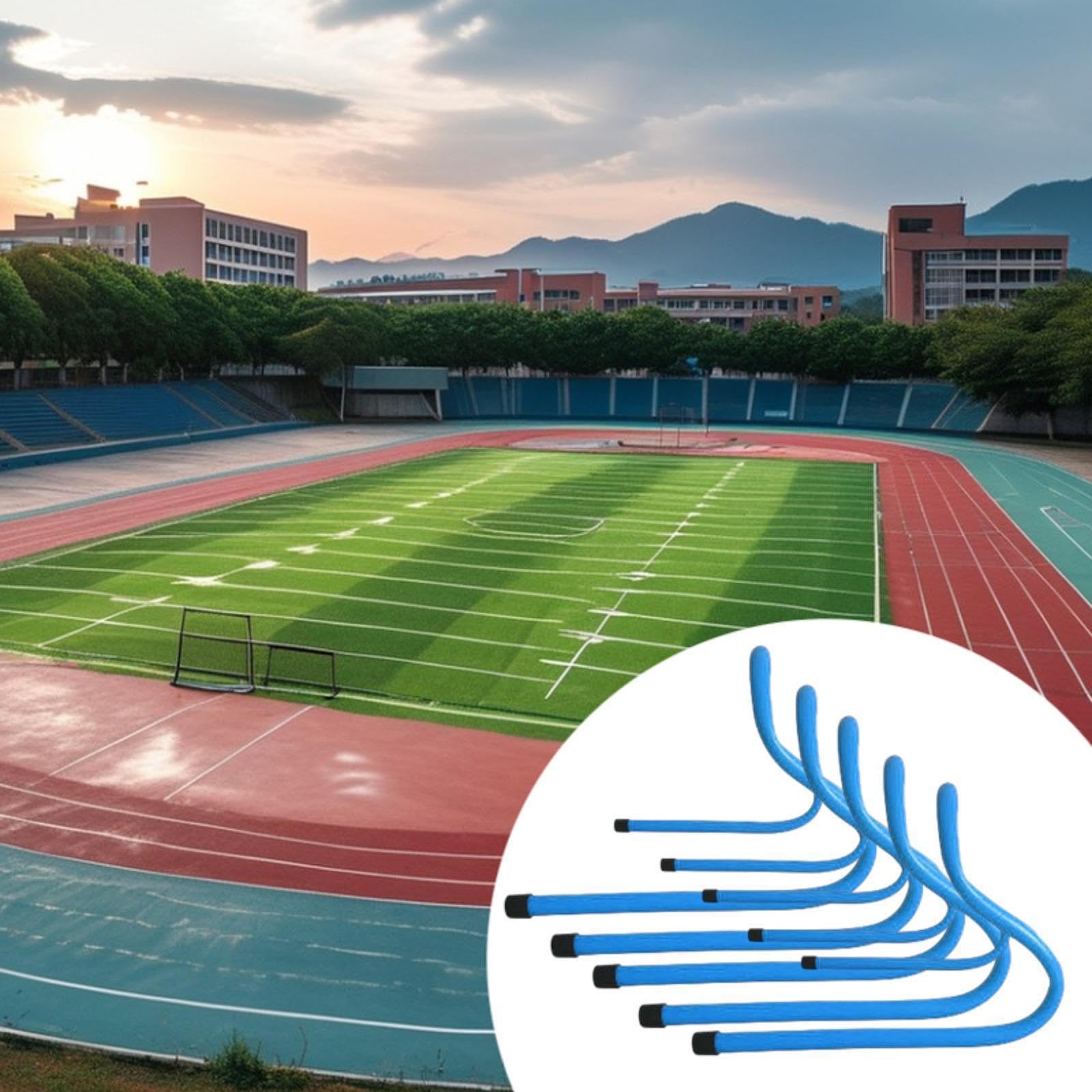 5 Piezas Velocidad de la Velocidad obstáculos, Equipo de Entrenamiento de Velocidad de Agilidad, obstáculos de Entrenamiento de Velocidad de Fitness
