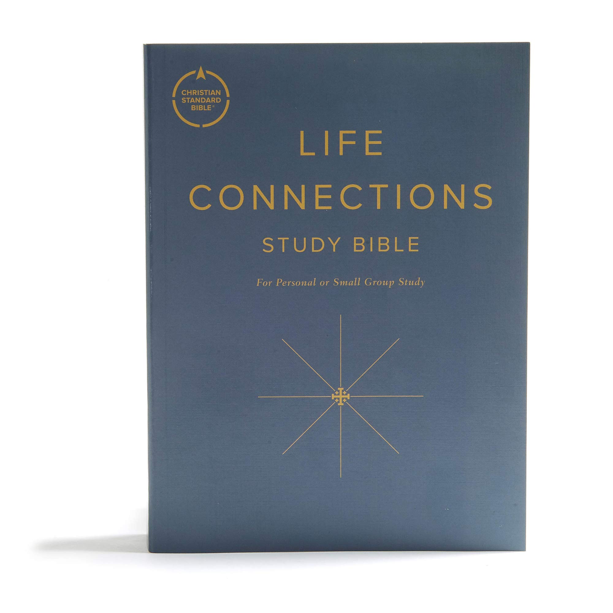 CSB Life Connections Study Bible, Trade Paper, Black Letter, Study Notes and Commentary, Margin Questions, Icons, Small Groups, Easy-to-Read Bible Serif Type