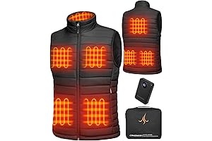 Fernida Heated Vest with 7.4V 14400mAh Battery