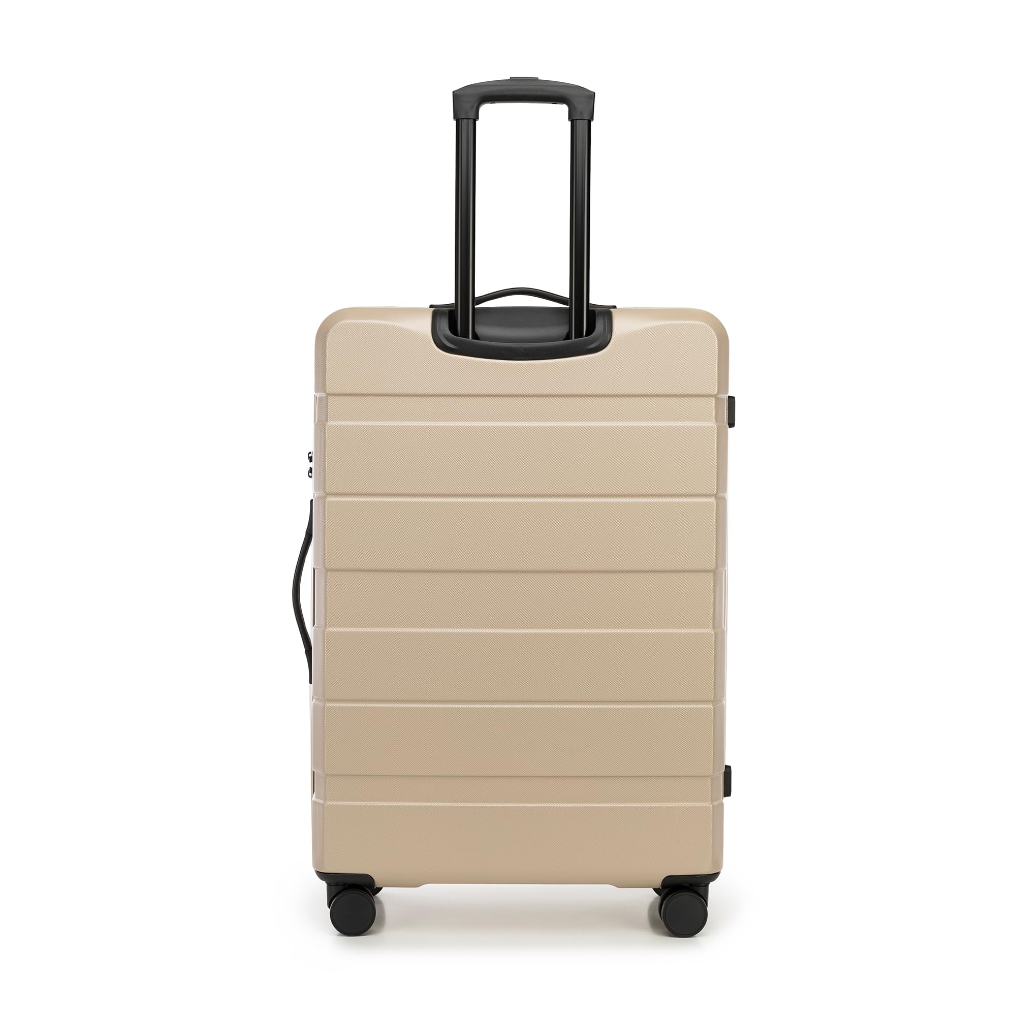 WITTCHEN Valise de Voyage Set de 3 valises Valise à roulettes Bagages à Main en ABS avec 4 roulettes pivotantes Serrure à Combinaison Poignée télescopique COMODO Line Beige