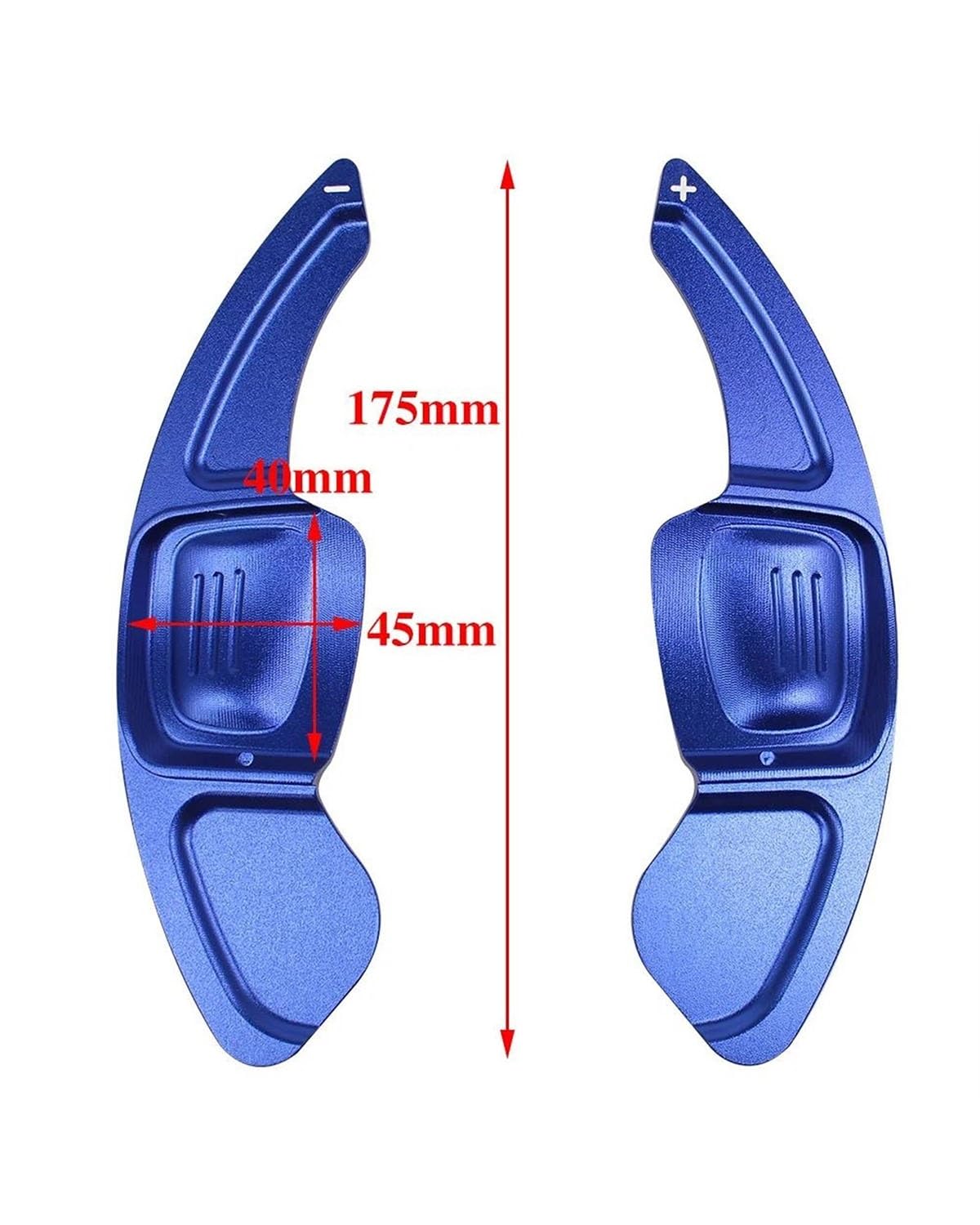 Auto Volante Shift Paddle Estensione per Golf 8 per MK8 R per GTI per R Linea 2020 2021 2023 del Cambio Paddle Auto Volante Shifter Estensione(Black)