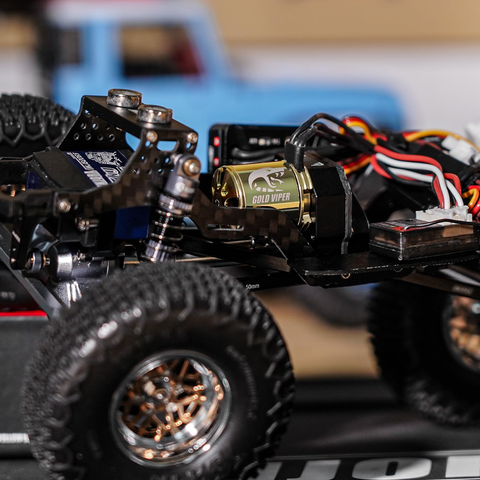 INJORA Gold Viper 1721 Brushless Motor 2800KV per Upgrade 1/24 Axial SCX24