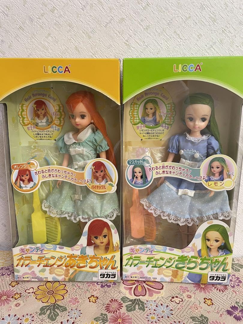♥箱無し新品❤1999年初代　キャンディ カラーチェンジあきちゃん　旧タカラ ♥箱無し新品❤1999年初代 キャンディ カラーチェンジあきちゃん